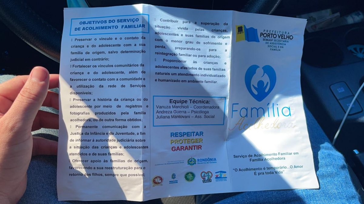 FAMÍLIA ACOLHEDORA: Vereador Raí Ferreira visita Semasf para conhecer programa