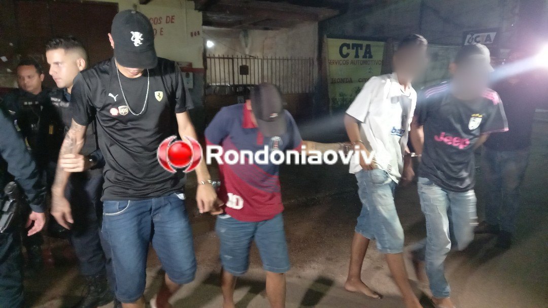 TIROS: Sargento da PM reage roubo e quatro são detidos em condomínio