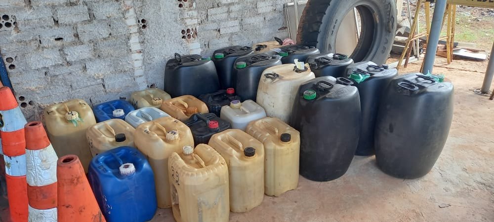 HORUS: Operação da PM prende trio em RO com 2 mil litros de combustível da Bolívia