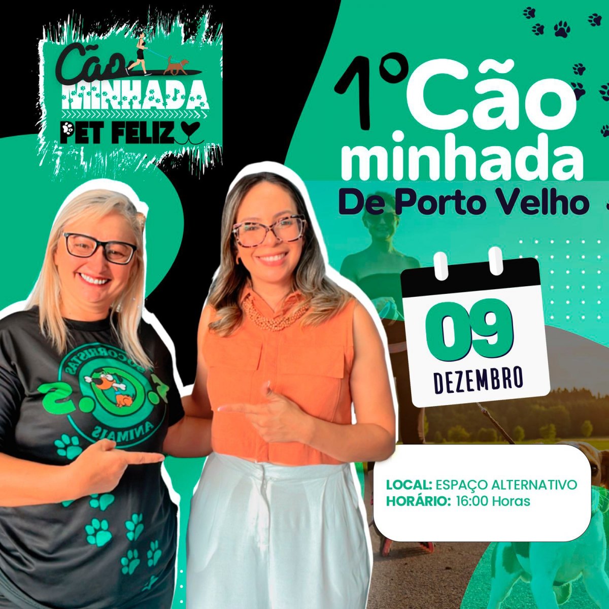 MÁRCIA SOCORRISTA: Vem aí a 1ª Cãominhada de Porto Velho