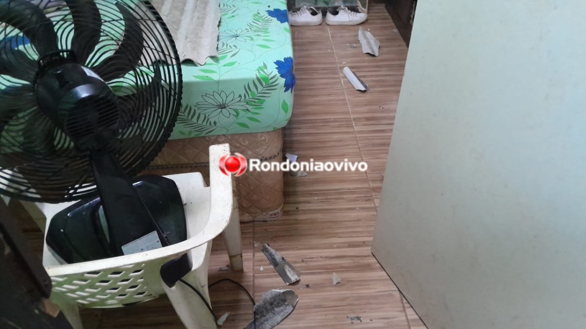 ALUCINADO: 'Estão tentando me matar', diz homem que causou destruição e caiu de telhado 