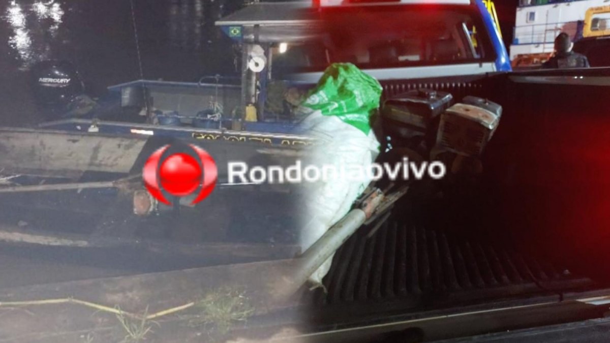 NA MADRUGADA: Seis pessoas são flagradas furtando soja em embarcação de empresa no rio Madeira 