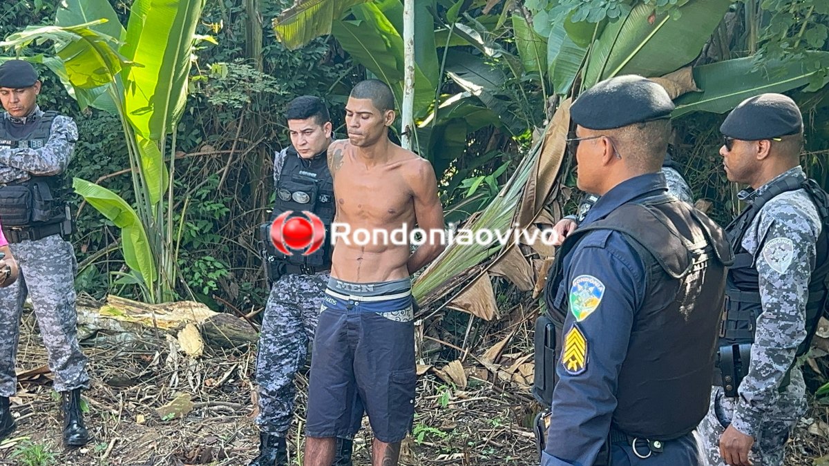 URGENTE: Patamo e Polícia Penal prendem foragido do 470 em Monte de Oração