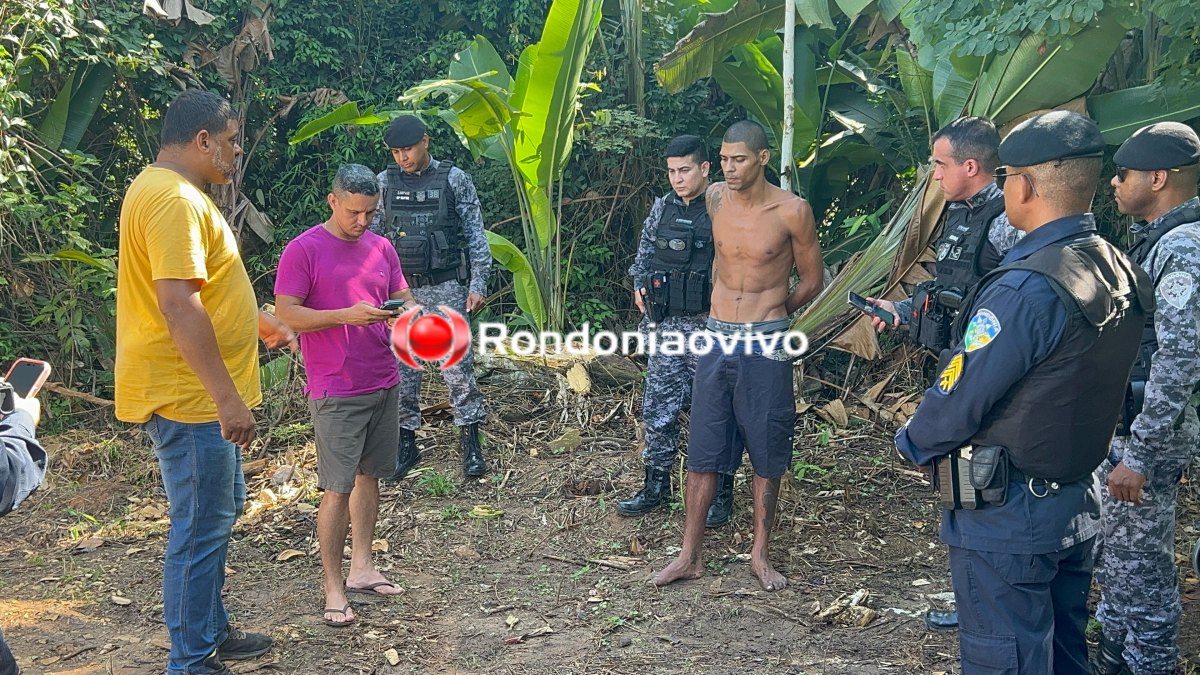 URGENTE: Patamo e Polícia Penal prendem foragido do 470 em Monte de Oração