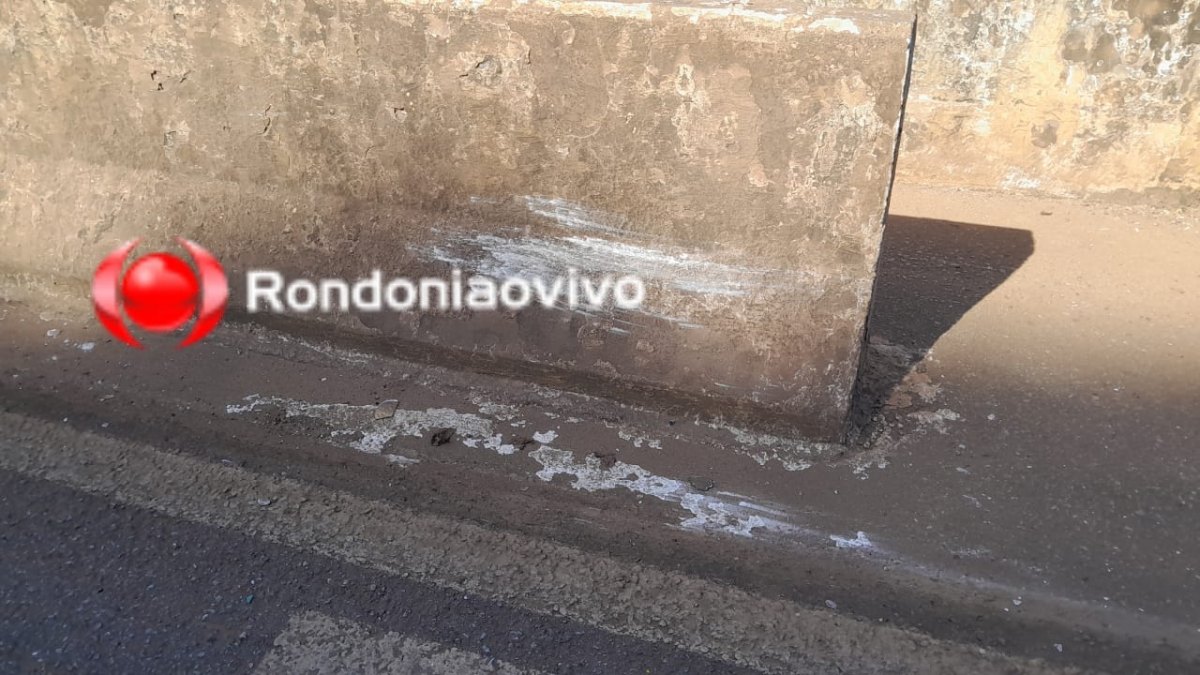 PERDEU O CONTROLE: Casal fica gravemente ferido após moto bater em mureta na BR-364 