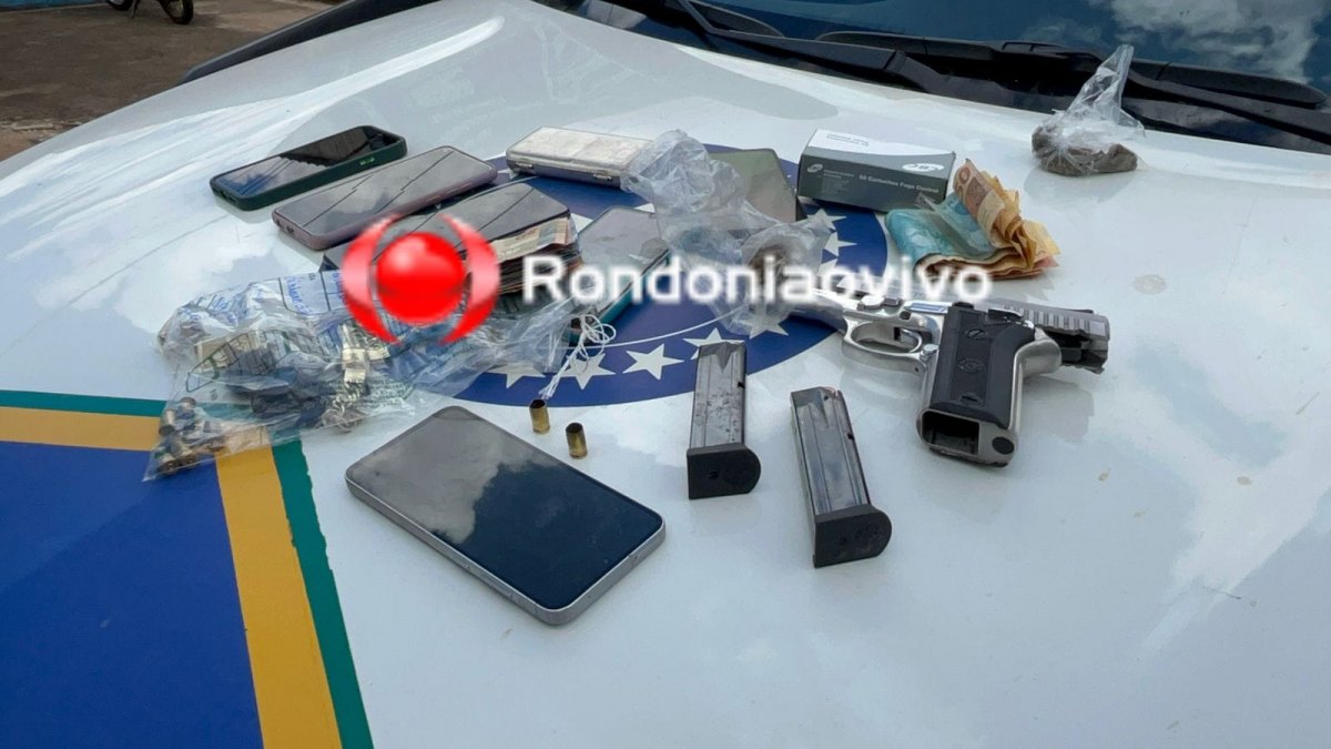 URGENTE: PM prende criminoso acusado de dois ataques a tiros na capital 