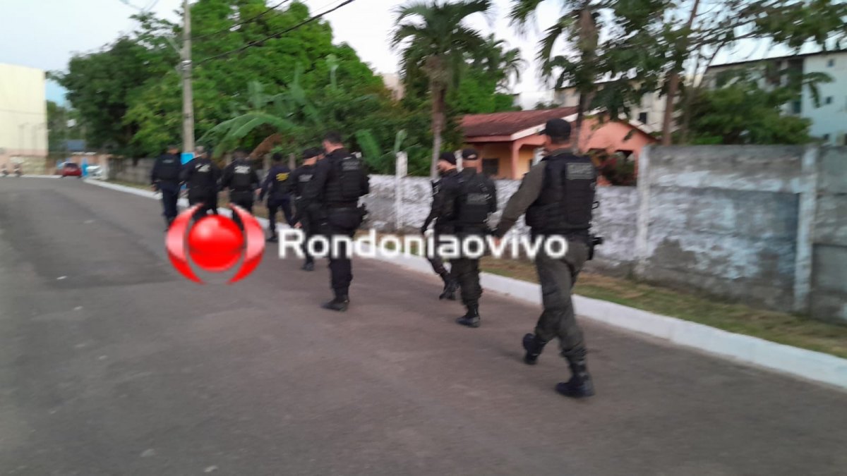 URGENTE: Forças de segurança realizam operação contra o crime organizado na capital 
