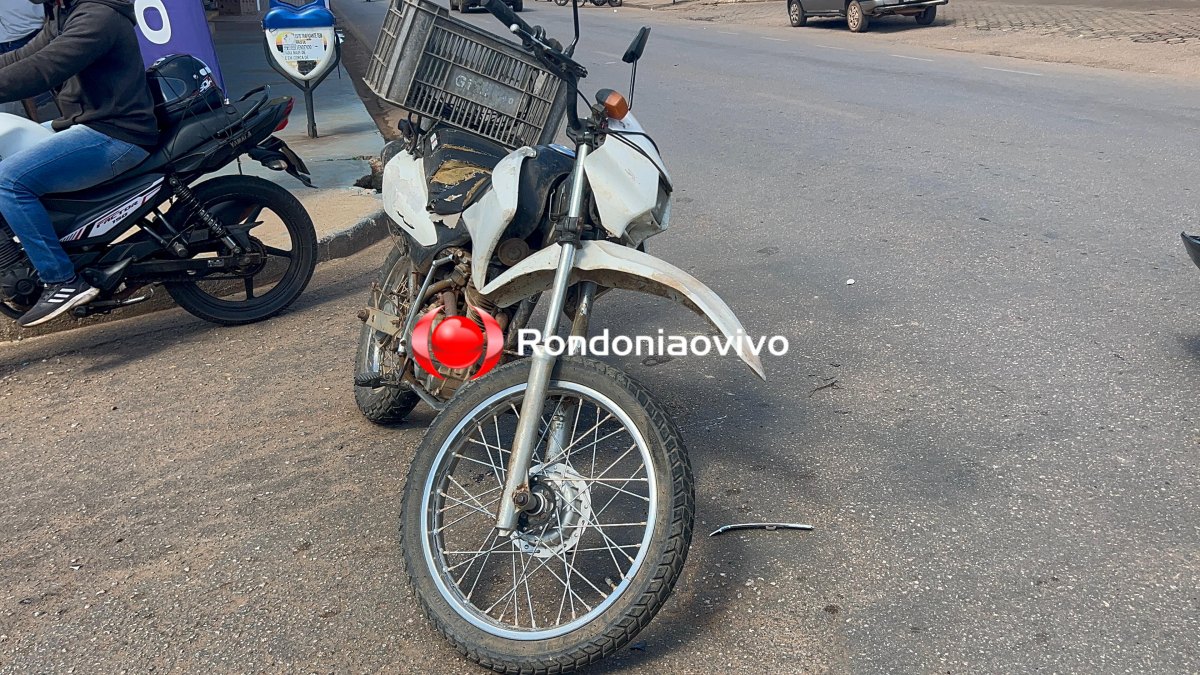 DE FRENTE: Vídeo registra grave acidente frontal entre moto e carro na Amador dos Reis 