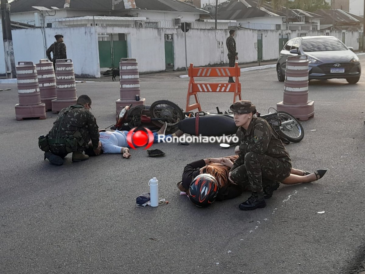 URGENTE: Duas mulheres sofrem graves ferimentos em acidente na 'Duque'