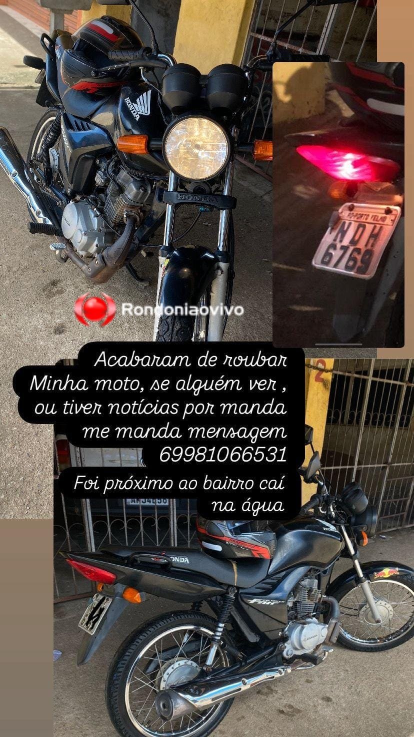 VÍDEO: Ladrão ousado furta moto na frente do Complexo da Polícia Civil 
