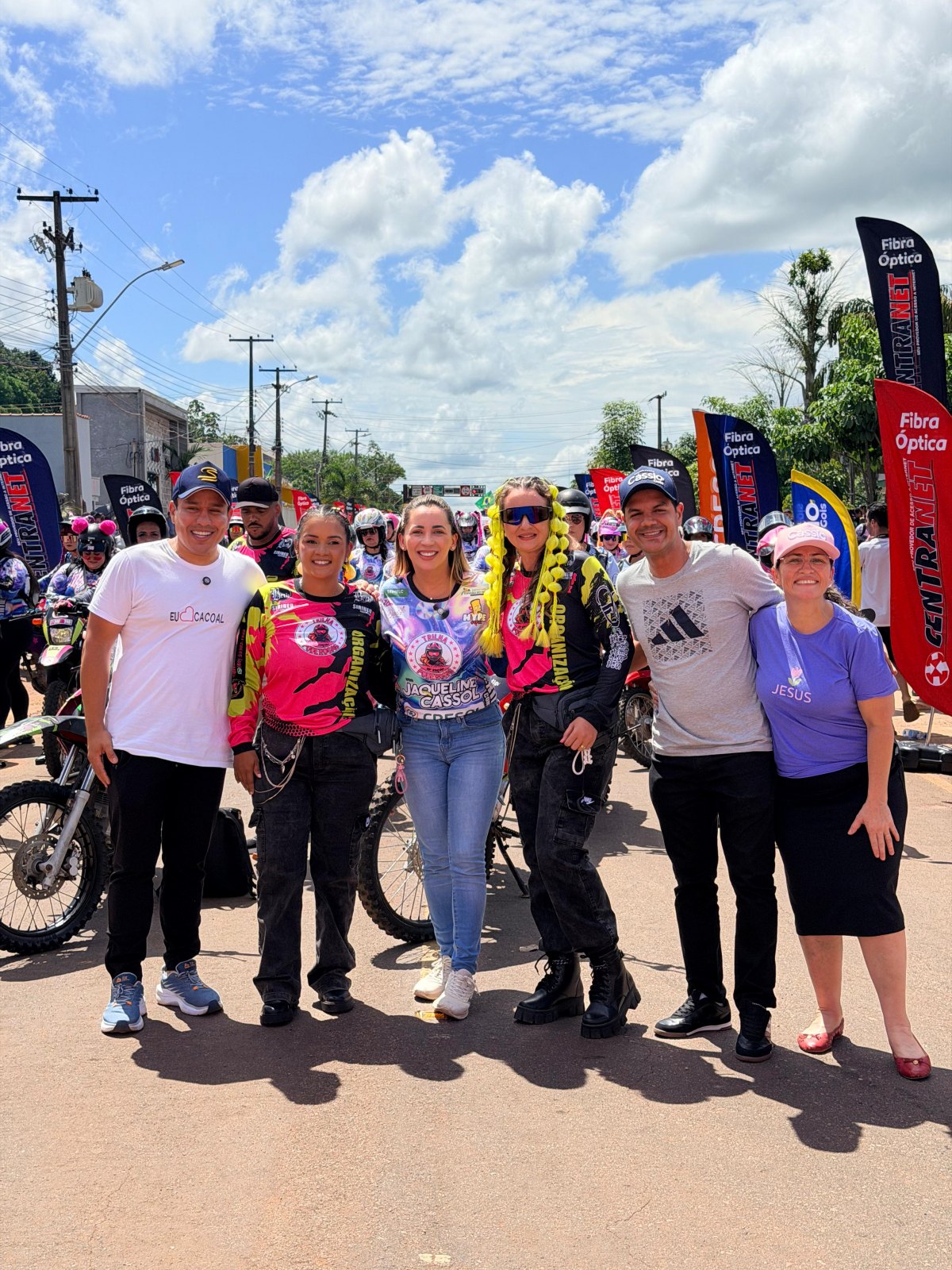 ESPIGÃO DO OESTE: Cássio Gois participa da 10ª Trilha das Poderosas e destaca investimentos