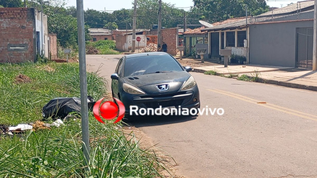 IMPRUDÊNCIA: Motociclista fica ferida após motorista avançar preferencial na zona Sul