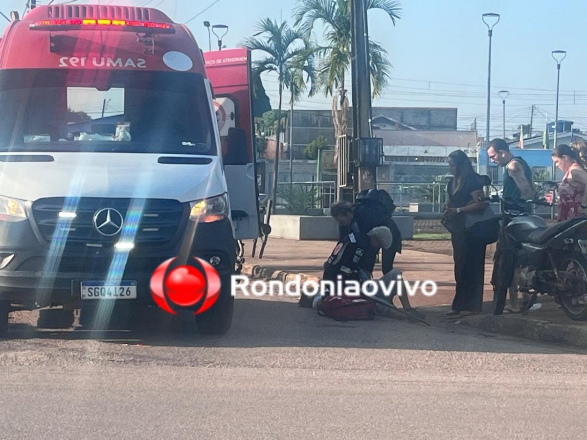 VÍDEO: Mulher sofre grave fratura exposta em acidente na Calama
