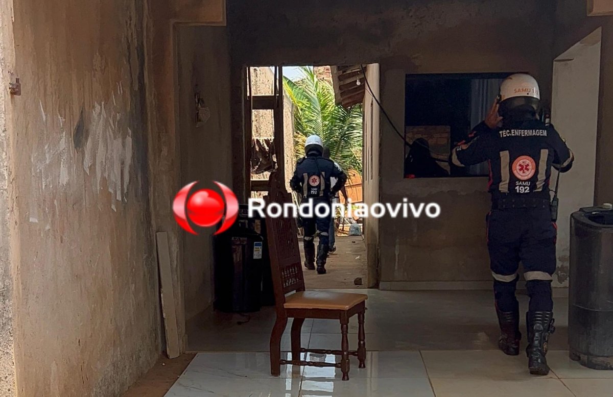 VÍDEO: Motolância do Samu é acionada após haitiano sofrer queda enquanto trabalhava