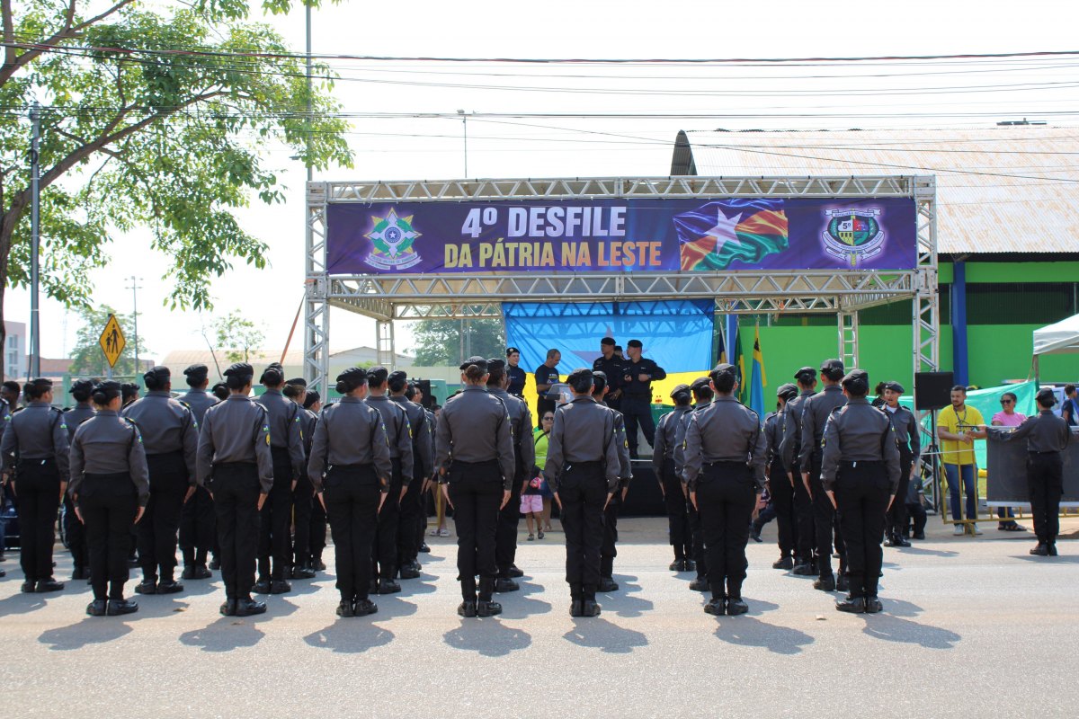 ZONA LESTE: 5º BPM realiza 4ª edição do Desfile Pátria na Leste e reúne cerca de 1,3 mil pessoas