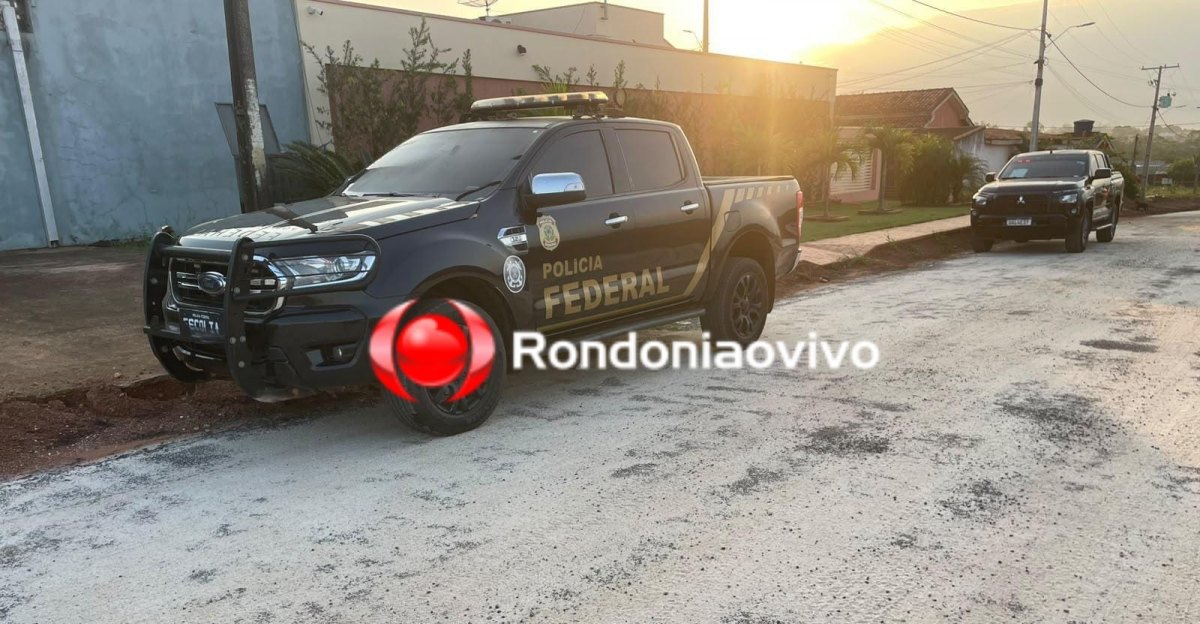 URGENTE: Polícia Federal deflagra operação na Prefeitura em Nova Mamoré