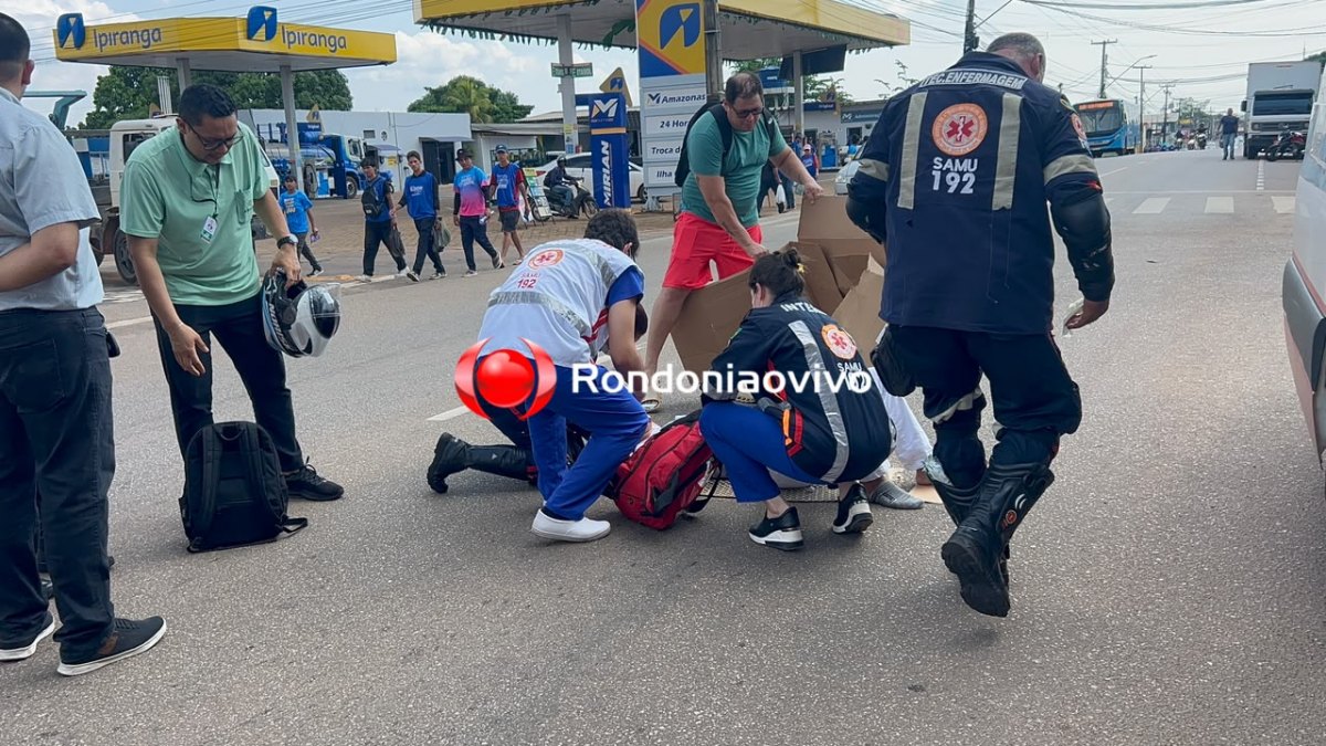 VÍDEO: Funcionário de supermercado sofre gravíssimo acidente na Amazonas