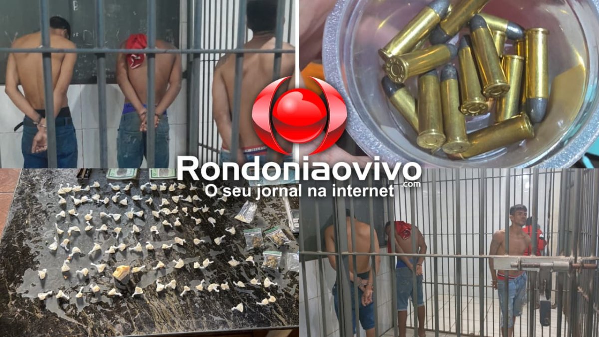 VÍDEO: Seis criminosos são presos durante operação contra o tráfico de drogas
