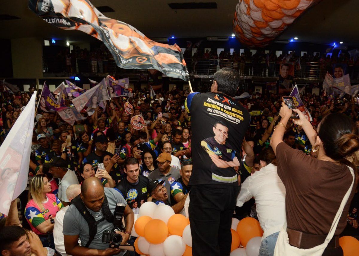  ELEIÇÕES 2026: Breno Mendes reúne mais de 6 mil pessoas e lança candidatura a deputado estadual