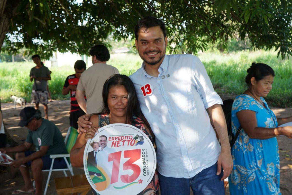 EXPEDITO NETTO: Candidato visita aldeias indígenas em Guajará-Mirim