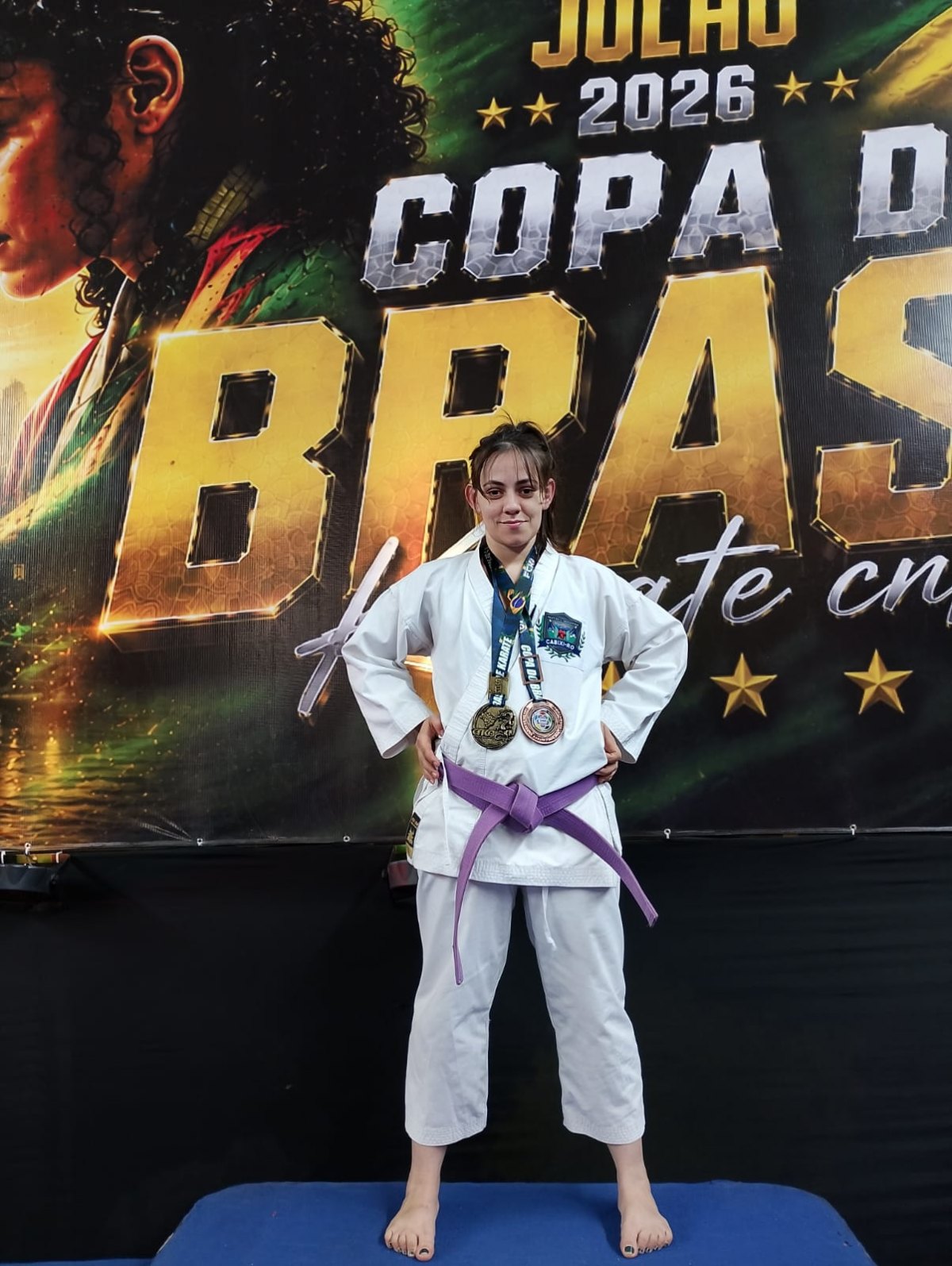 COMPETIÇÃO: Atleta de Cabixi, campeã da Copa do Brasil, disputa Copa Pan-Americana de Karatê