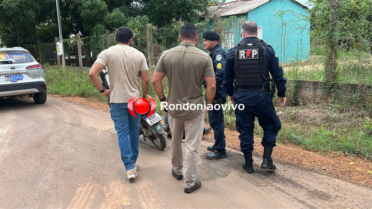 URGENTE: Coronel Vital prende apenado com motocicleta roubada na zona Leste