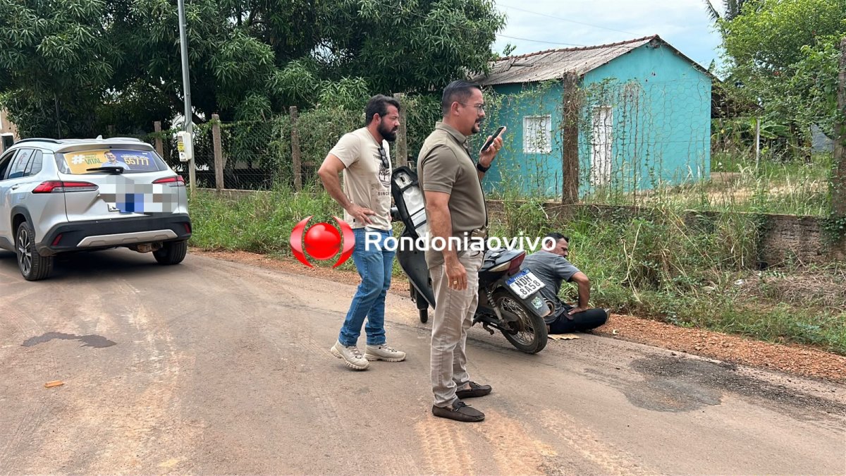 URGENTE: Coronel Vital prende apenado com motocicleta roubada na zona Leste