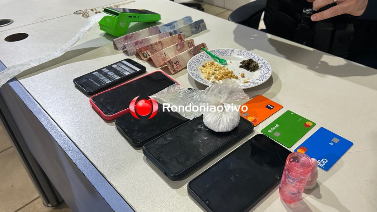 URGENTE: Equipe do sargento Machado prende mulher e fecha 'boca da Loura'