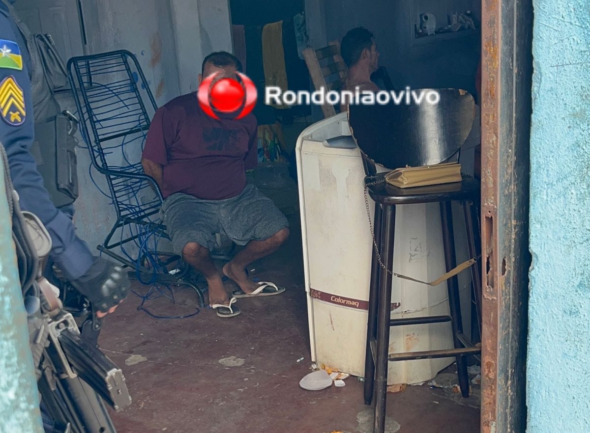 DENÚNCIA: PM fecha boca de fumo e prende acusados atrás de igreja 