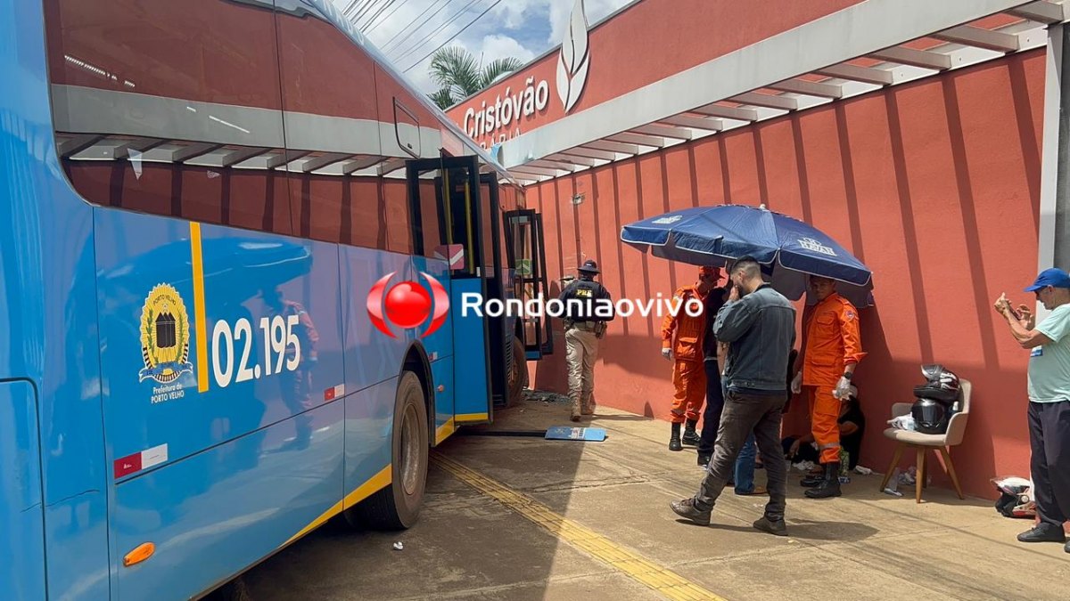VEJA VÍDEO: Acidente entre ônibus e carreta deixa seis feridos
