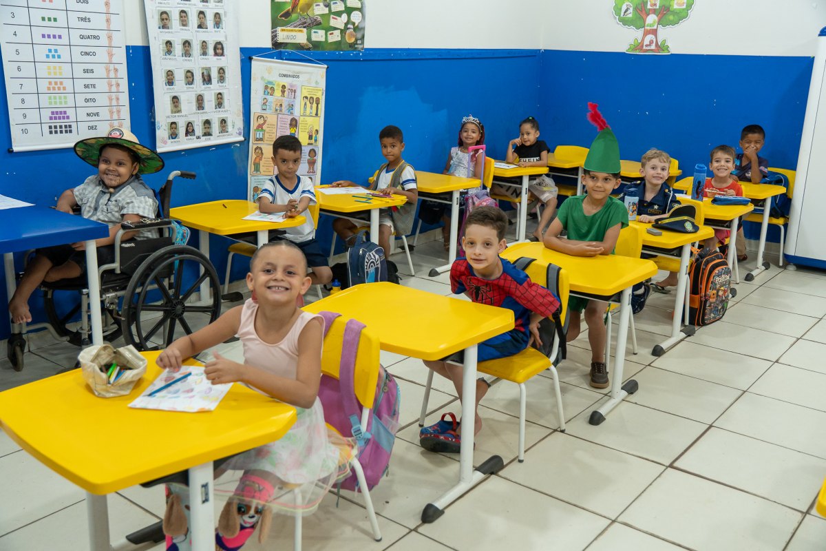 SEMANA DA CRIANÇA: Escolas de Jaru promovem atividades lúdicas durante toda a semana