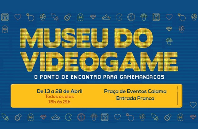 Venha para o Museu do Videogame no Porto Velho Shopping