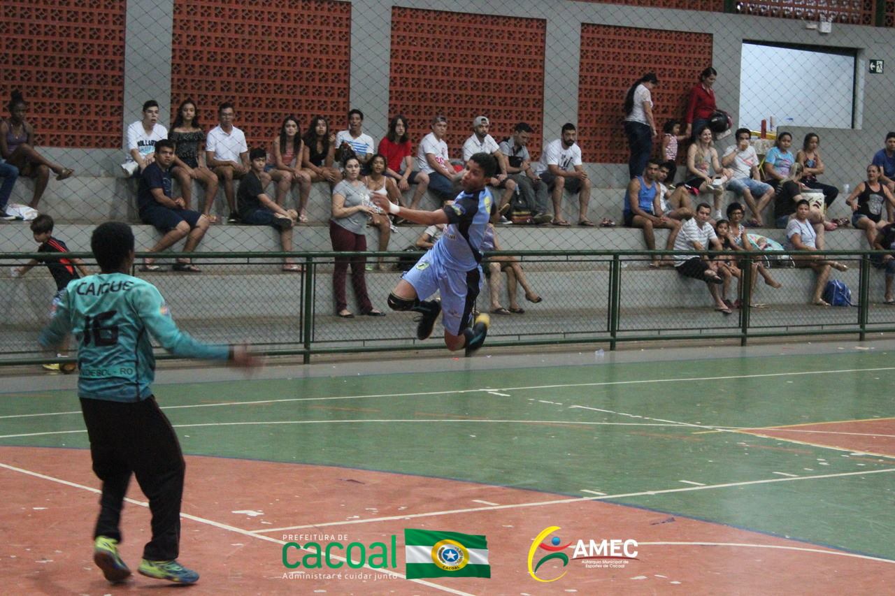 Cacoal sedia 1ª etapa do rondoniense de handebol 2018