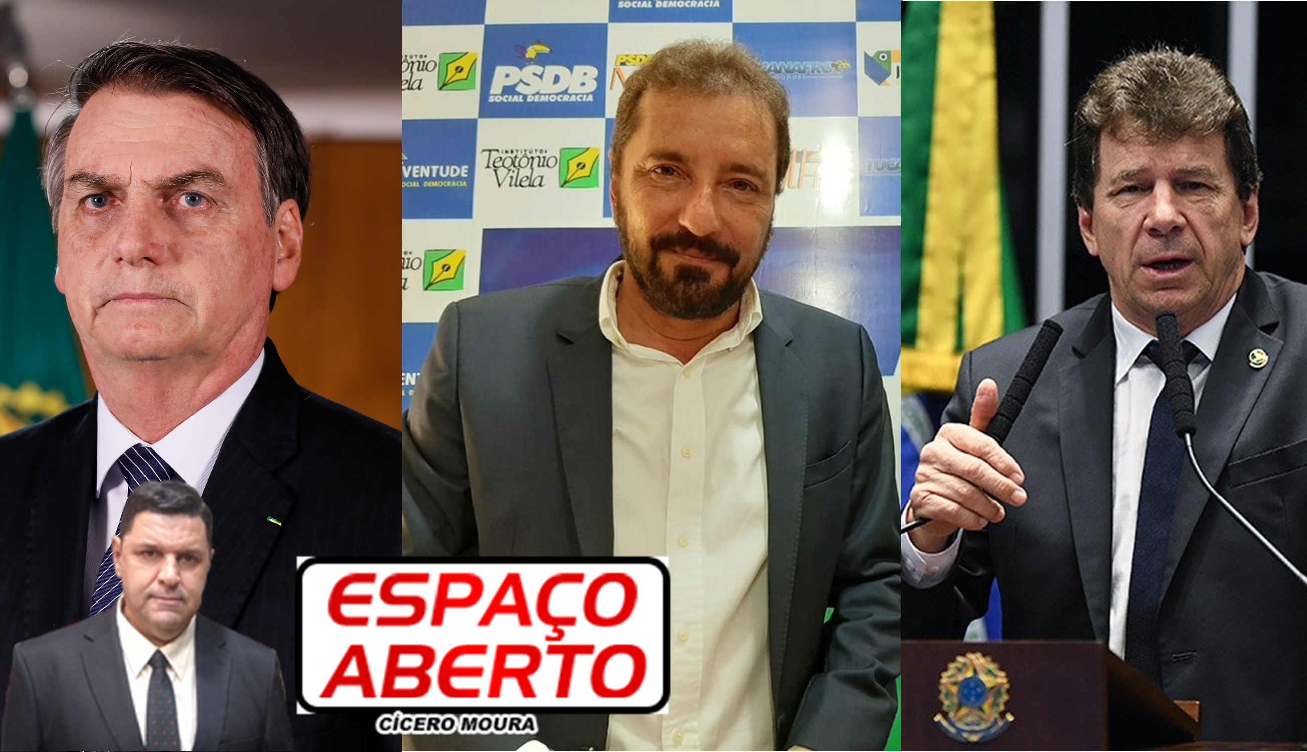  ESPAÇO ABERTO: Lua de Mel entre bolsonaristas e PSDB e o aviso de Ivo Cassol