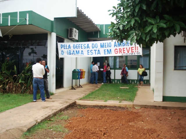 Divisão do Ibama motiva greve no Instituto também em Rondônia