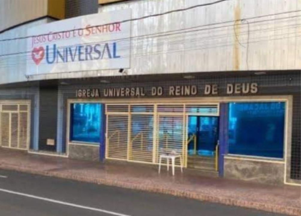 ASSALTO: Ladrões rendem fiéis e roubam R$ 260 mil de cofre da Igreja Universal