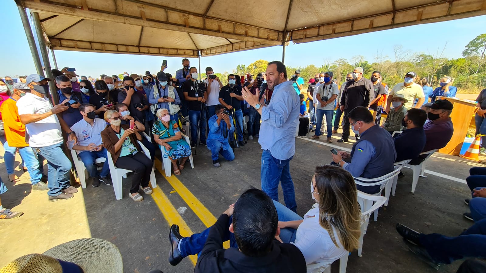 PRESIDENTE DA ALE: Ponte sobre o rio Jamari é entregue e Alex Redano destaca importância da obra