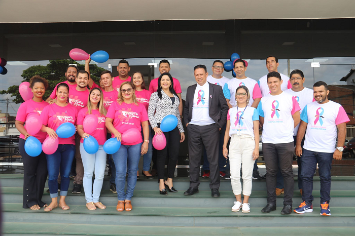 PREVENÇÃO: Edesio Fernandes participa da campanha Outubro Rosa e Novembro Azul