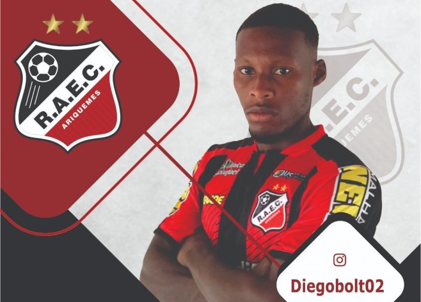 LATERAL: Visando o Rondoniense, Real Ariquemes anuncia contratação de Diego Bolt