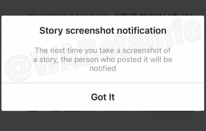 Instagram pode dedurar em breve se alguém tirou print da sua história