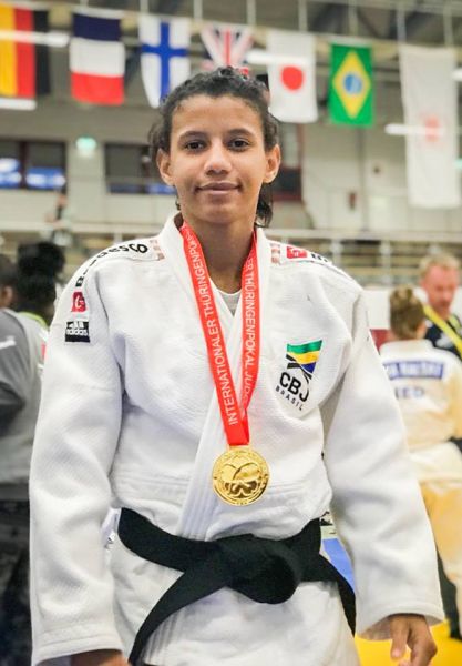 Judoca Amanda Arraes conquista Medalha de Ouro na Copa Internacional de Thuringia