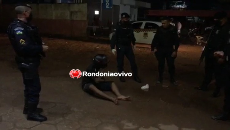 FIM DOS ROUBOS: Acusado de fazer arrastão na zona Leste é baleado no rosto durante fuga