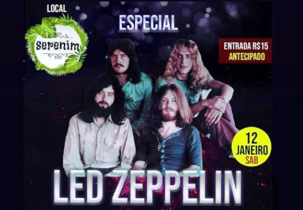 Especial Led Zeppelin + Old Blend no Serenim