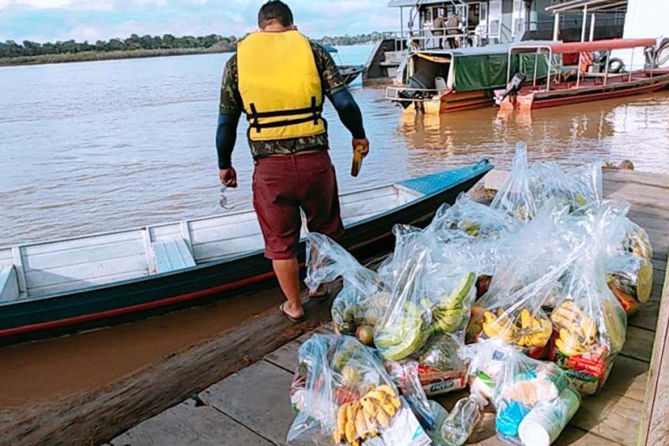 ALIMENTAÇÃO: Kits de merenda escolar serão distribuídos para quase de 60 mil alunos 