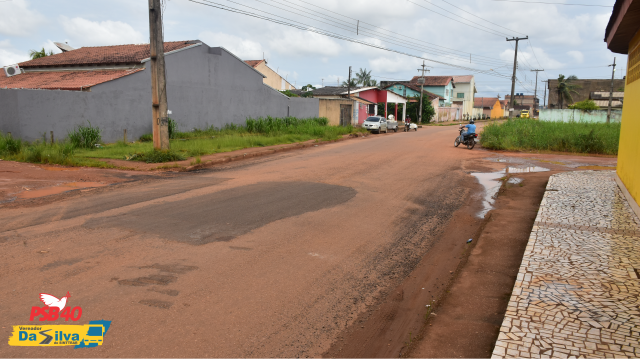 Da Silva do Sinttrar tem pedido de providência atendido no bairro Igarapé