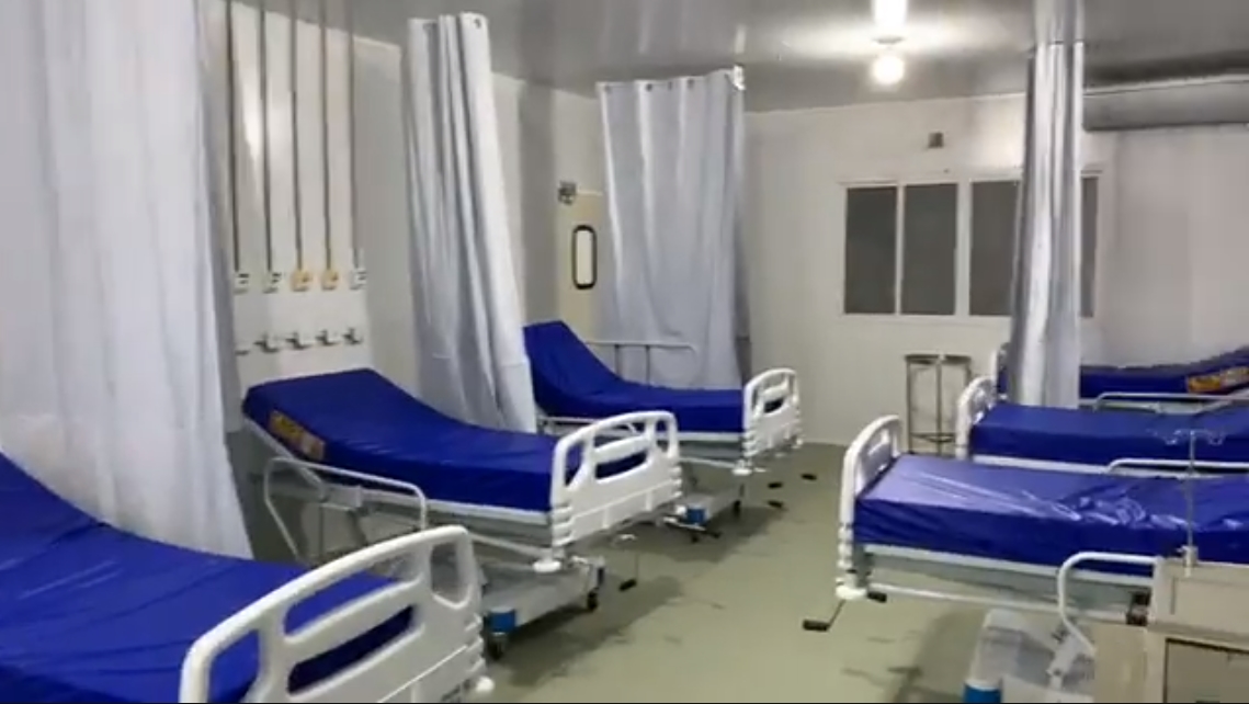 DESPERDÍCIO:  Hospital com estrutura para leitos de UTI esta parado na zona Leste da capital