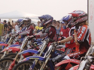 Abertura do estadual de motocross 2006 em Jaru