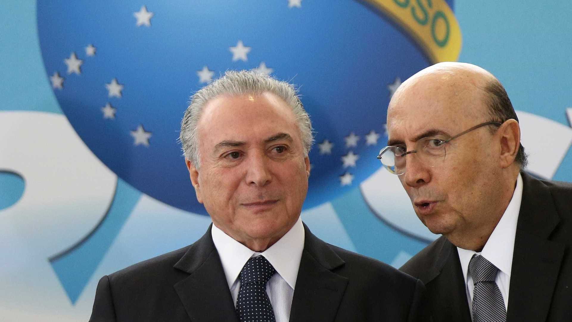 Temer diz que evitará 'quebrar equipe econômica' com saída de Meirelles