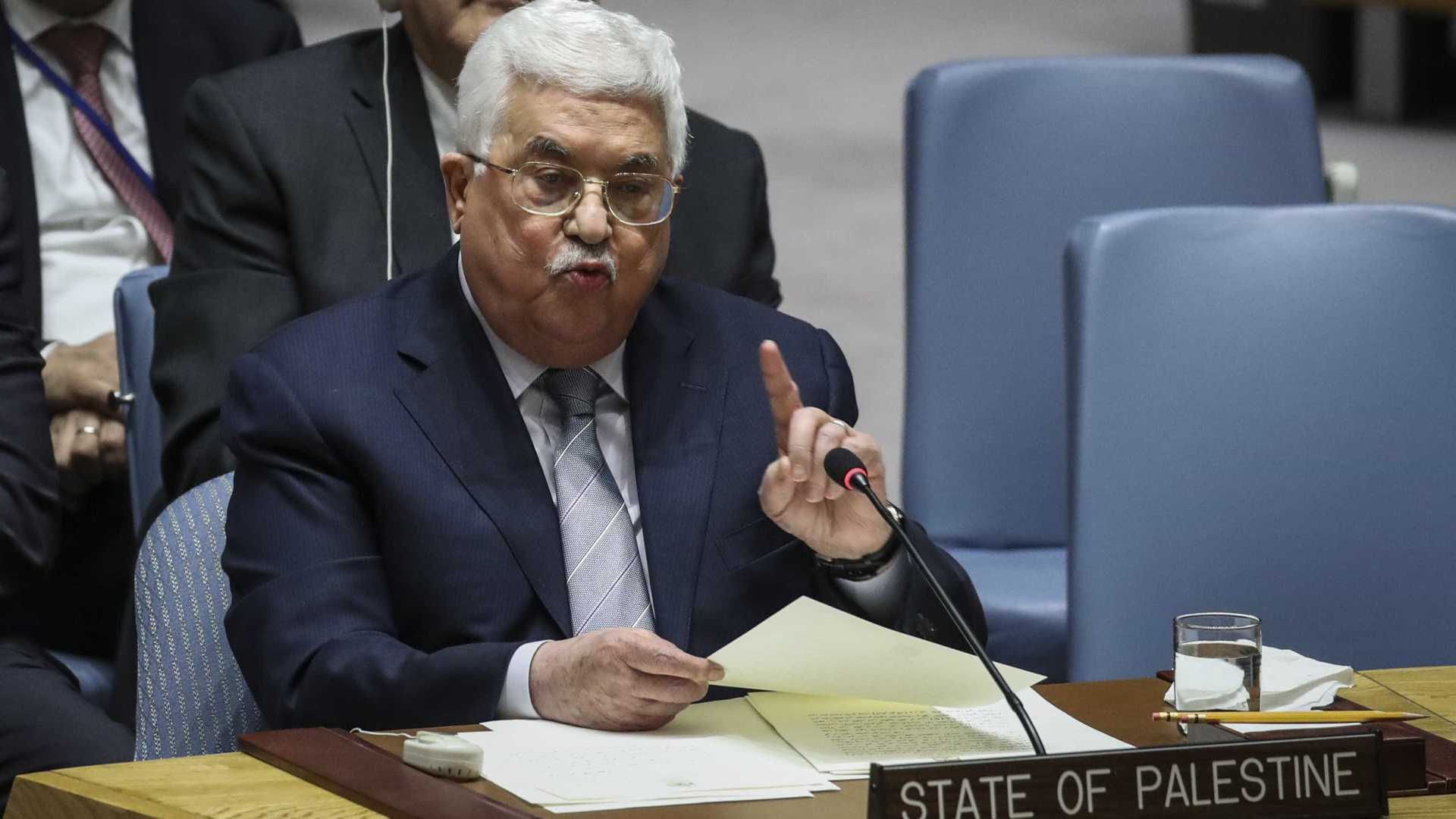 EUA e Israel acusam presidente palestino de antissemitismo