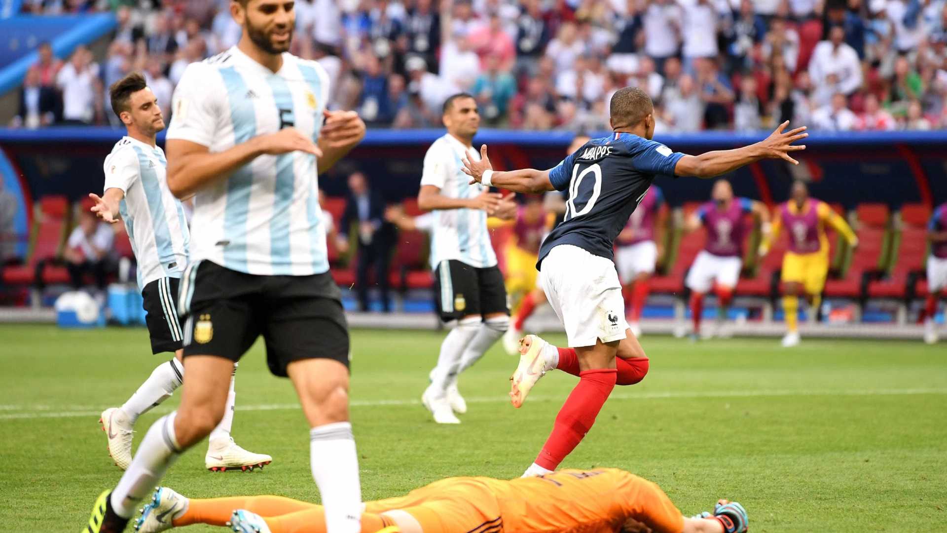 TANGO TRISTE: Mbappé ‘destrói’ a Argentina e coloca a França nas quartas de final da Copa do Mundo